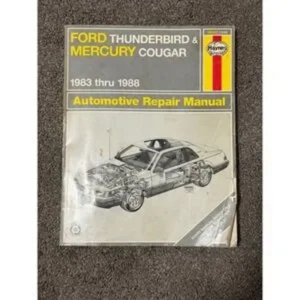 Hanes Gray & Yellow Automotive Repair Manual Style Cover